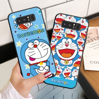 เคสโทรศัพท์มือถือ ซิลิโคนนุ่ม ลายการ์ตูนโดราเอมอน สําหรับ Samsung Galaxy Note 8 9 10 Lite Plus