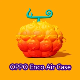 【ส่วนลด】เคสหูฟัง แบบนิ่ม ลายการ์ตูน สีพื้น สําหรับ OPPO Enco Air
