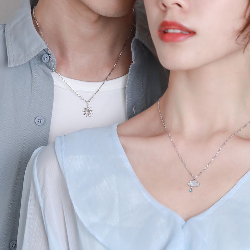 yy-สร้อยคอคู่รัก-จี้เฉพาะ-สไตล์ใหม่-อินเทรนด์-ของขวัญที่ระลึก-เครื่องประดับที่ระลึก-สไตล์ใหม่