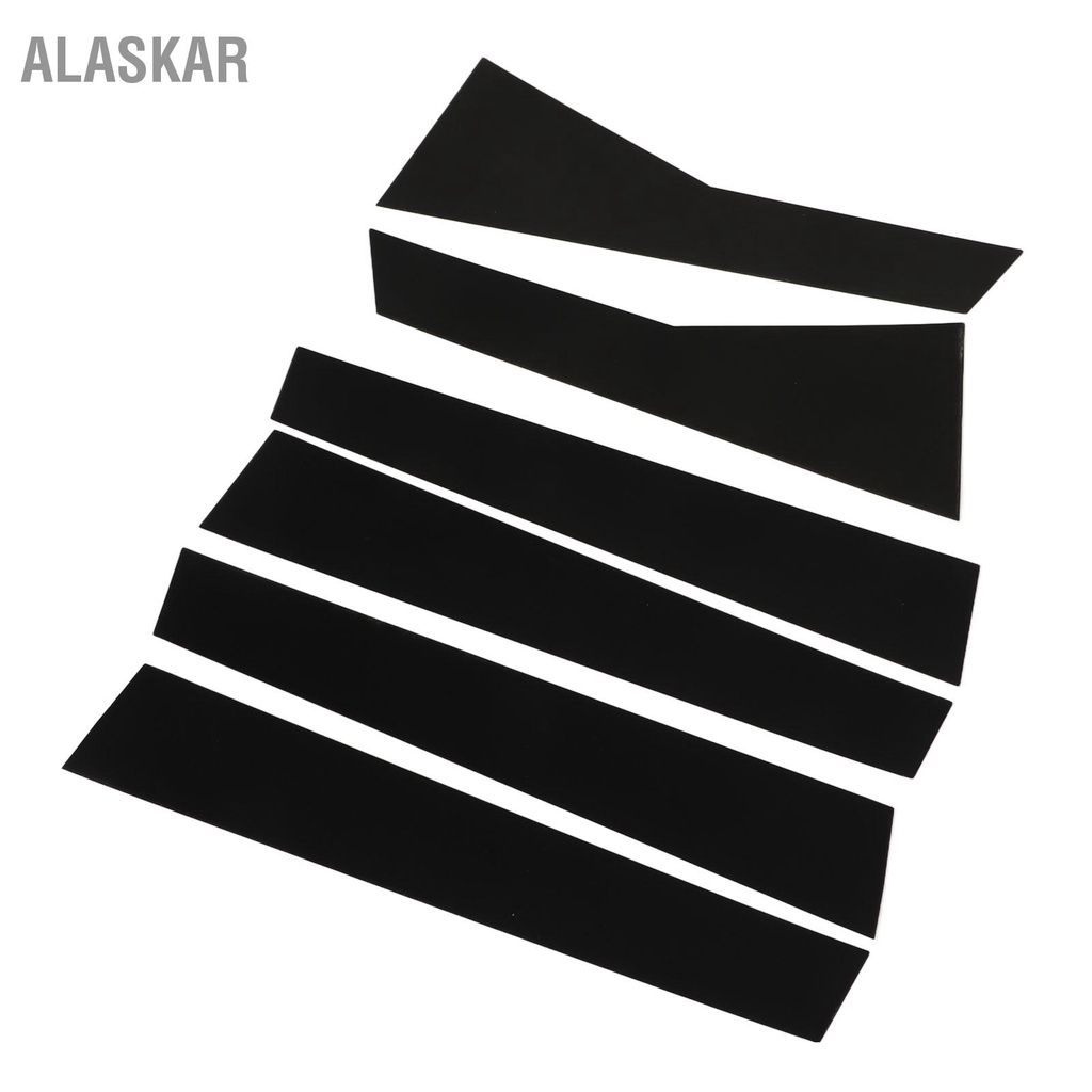 alaskar-6-ชิ้น-pillar-post-decal-trim-glossy-black-น้ำหนักเบา-posts-molding-cover-สำหรับ-crv-2012-2016