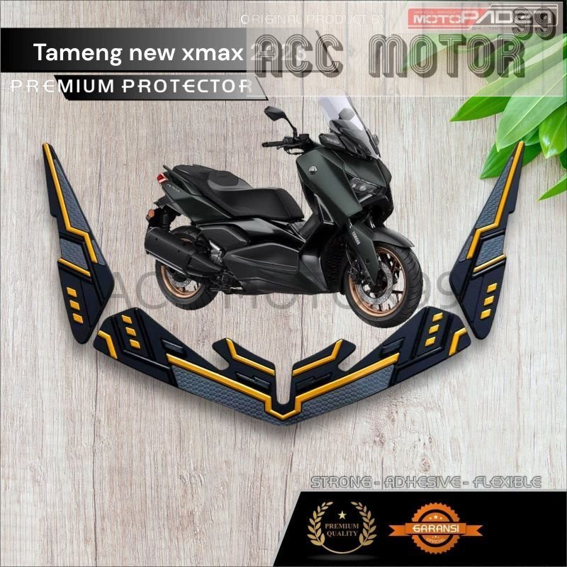 yamaha-xmax-2023-สติกเกอร์ยาง-ป้องกันด้านหน้า
