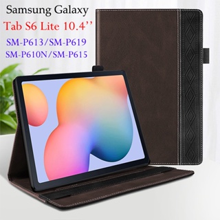 เคสแท็บเล็ต หนัง PU ฝาพับ ป้องกัน คุณภาพสูง สําหรับ Samsung Galaxy Tab S6 Lite 10.4 นิ้ว 2020 2022 Galaxy Tab S 6 Lite 10.4 S7 S 8 11.0 นิ้ว