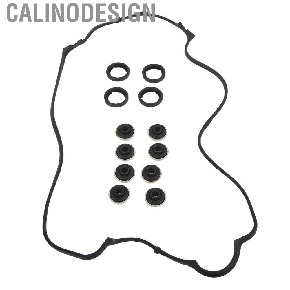 calinodesign-90041-p72-j00-valve-cover-gasket-set-oilproof-leakproof-wearproof-with-tube-grommets-for-car