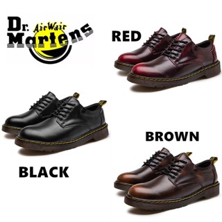 【พร้อมส่ง】DR.MARTENS ใหม่ รองเท้าบูทมาร์ติน หนัง ข้อสั้น 5 รู สไตล์เรโทรคลาสสิก แฟชั่นสําหรับผู้ชาย ผู้หญิง 5T2L