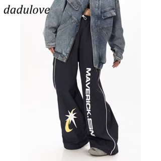 DaDulove💕 New American Street Womens Casual Pants High Waist Loose Wide Leg Pants Plus Size Jogging Pants