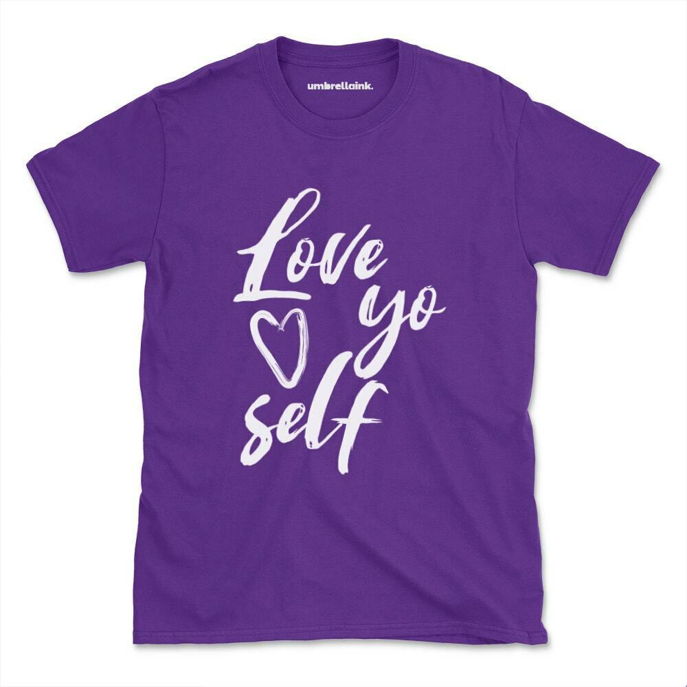 s-5xl-เสื้อยืด-พิมพ์ลาย-love-yo-self-inspirational-unseix-ของขวัญวันแม่