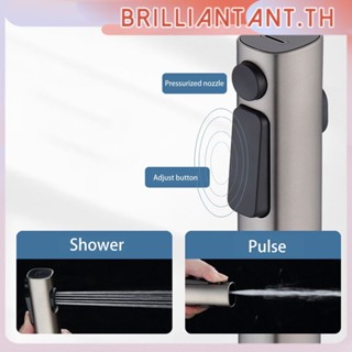 ห้องน้ำ Flusher 2โหมด Bidet Spray ชุดห้องน้ำ Bidet ท่อผู้ถือฝักบัวแบบพกพา Universal Abs อุปกรณ์ห้องน้ำ Bri