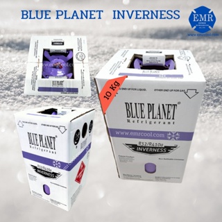 BLUE PLANET(บลู แพลนเน็ต) น้ำยาแอร์ INVERNESS 2in1 R32/R410a (10 kg/ถัง)