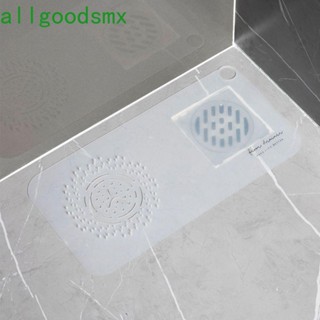 ALLGOODS Silicone Hair Catchers Anti-odor Shower  Supplies Floor Drain Cover Bath Tub Sink Strainer Cover Anti-clog Household Sewer Smell Removal Sealing for Kitchen Bathroom/Multicolor