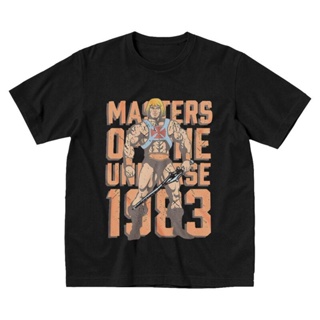 Classic He-Man 1983 Masters Of The Universe T Shirt Men Short Sleeve Eternia T-shirts Summer Tee Pure Cotton Regula_03