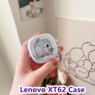 【Case Home】เคสหูฟัง แบบนิ่ม แบบใส ลายการ์ตูน สําหรับ Lenovo XT62