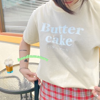 เสื้อยืด “ Butter cake” cotton 100%_01