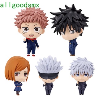 Allgoods โมเดลฟิกเกอร์ Yuji Itadori Jujutsu Kaisen Fushiguro Megumi ของเล่นสําหรับเด็ก 5 ชิ้น