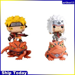 FUNKO ตุ๊กตาฟิกเกอร์ รูปการ์ตูนนารูโตะ Jiraiya น่ารัก เหมาะกับของขวัญ ของเล่นสําหรับเด็ก