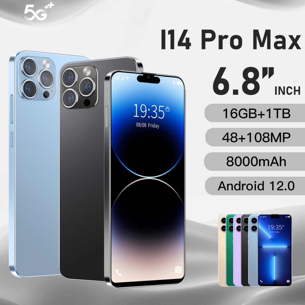 All-in-one สมาร์ทโฟน Android 23 ซม. ราคาถูก i14 Pro Max | Shopee Thailand