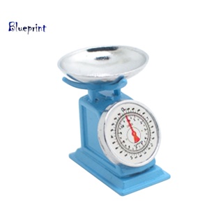 ☝SP Toy Alloy Miniature Weighing Fruit Vegetable Scale Dollhouse Accessories Decor