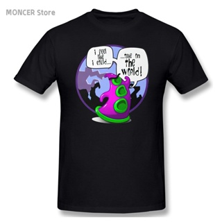 เสื้อยืดแขนสั้นเสื้อยืดคอกลม แขนสั้น ผ้าฝ้ายแท้ 100% พิมพ์ลาย Day Of The Tentacle 90s แฟชั่นคู่รัก สําหรับผู้ชาย และผู้ห