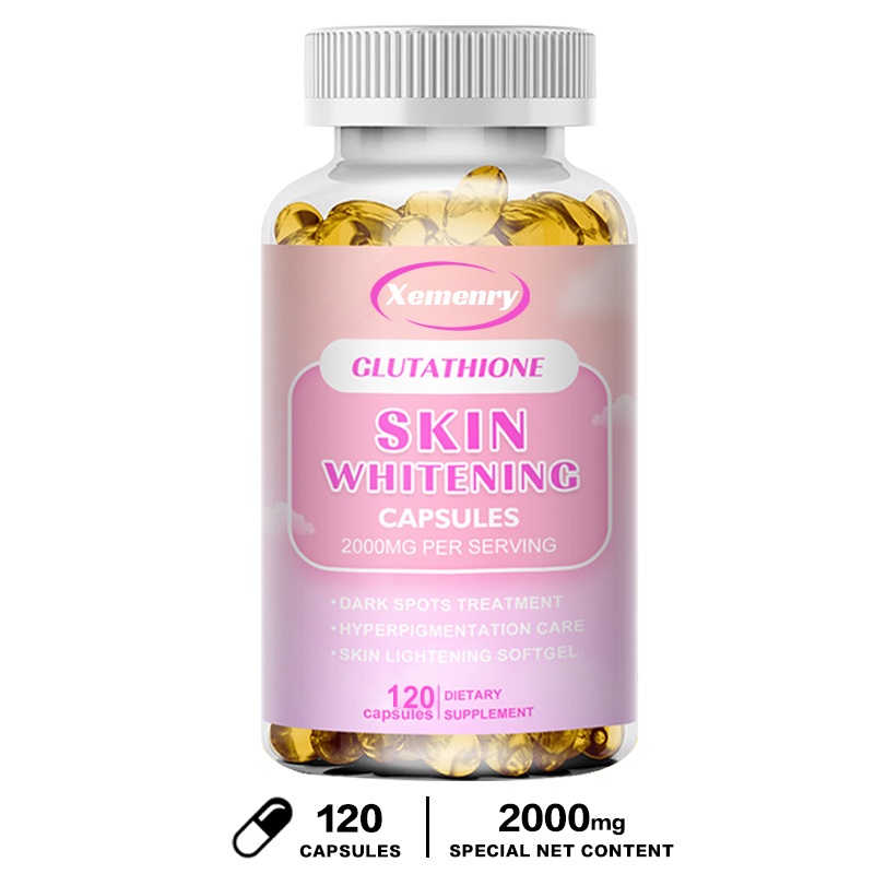 xemenry glutathione Collagen + - ไวท์เทนนิ่ง, ชุ่มชื้น, จุดด่างดำ, ฝ้า, ต่อต้านริ้วรอยและต่อต้านอนุมูลอิสระ mega peptide cream