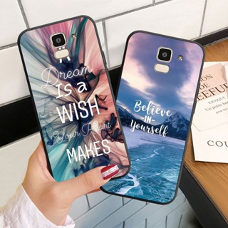 เคสโทรศัพท์มือถือ ซิลิโคนนิ่ม ลายทิวทัศน์ สําหรับ Samsung Galaxy J4+ J6+ J4 J6 Plus J2 Pro J8 2018