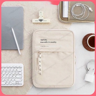 กระเป๋าใส่แล็ปท็อป แฟชั่นเกาหลี สําหรับ iPad Tablet Pouch 14 13 11 นิ้ว ใช้กับเคส Macbook