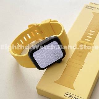 สายนาฬิกาข้อมือ ยางซิลิโคน สําหรับ Smart Watches Series Ultra Pro 8 7 6 SE 5 4 3 2 1 ขนาด 49 มม. 41 มม. 45 มม. 44 มม. 42 มม. 40 มม. 38 มม.