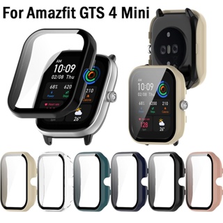 ภาพหน้าปกสินค้าสําหรับ Huami Amazfit GTS 4 Mini PC เคสกระจกนิรภัย สมาร์ทวอทช์ ป้องกันหน้าจอ กันชน เคส ที่เกี่ยวข้อง