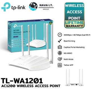 ภาพหน้าปกสินค้า⚡️กรุงเทพฯด่วน1ชั่วโมง⚡️ TP-Link TL-WA1201 AC1200 Wireless Access Point รับประกันศูนย์ตลอดอายุการใช้งาน ที่เกี่ยวข้อง