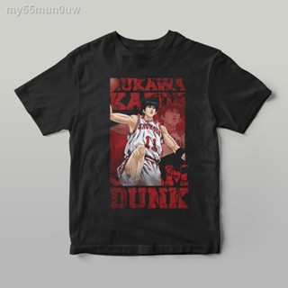 S-5XL High Quality SLAM DUNK Tshirts Print Cotton Round-neck Anime Tops COD#GL_08