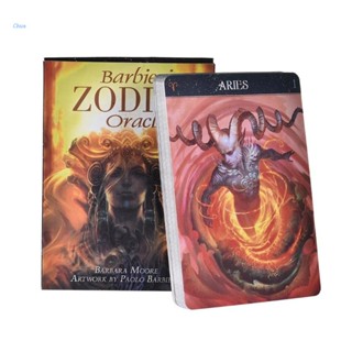 Chua Barbieri zodiac for Oracle Tarot Cards Divination Fate Gameplay Family Entertain