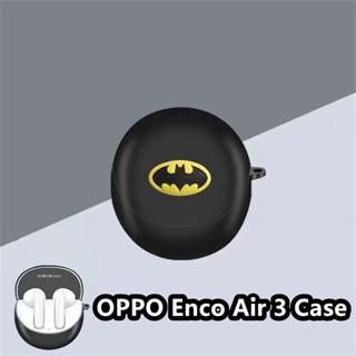 【จัดส่งรวดเร็ว】เคสหูฟัง แบบนิ่ม ลายการ์ตูน สีพื้น สําหรับ OPPO Enco Air 3