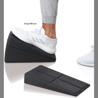 BrightMoon Yoga Wedge Squat Wedge Adjustable Non-Slip Slant Board Extender Foot Stretcher Nice