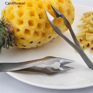 &lt;Cardflower&gt; อุปกรณ์ปอกเปลือกสับปะรด แบบสเตนเลส