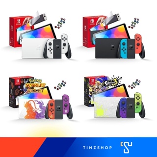 ภาพขนาดย่อของภาพหน้าปกสินค้าNintendoSwitch OLED Tinzshop Signature Set OLED Model , OLED Pokemon , OLED Zelda ToTK , OLED Mario Red จากร้าน tinzshop บน Shopee