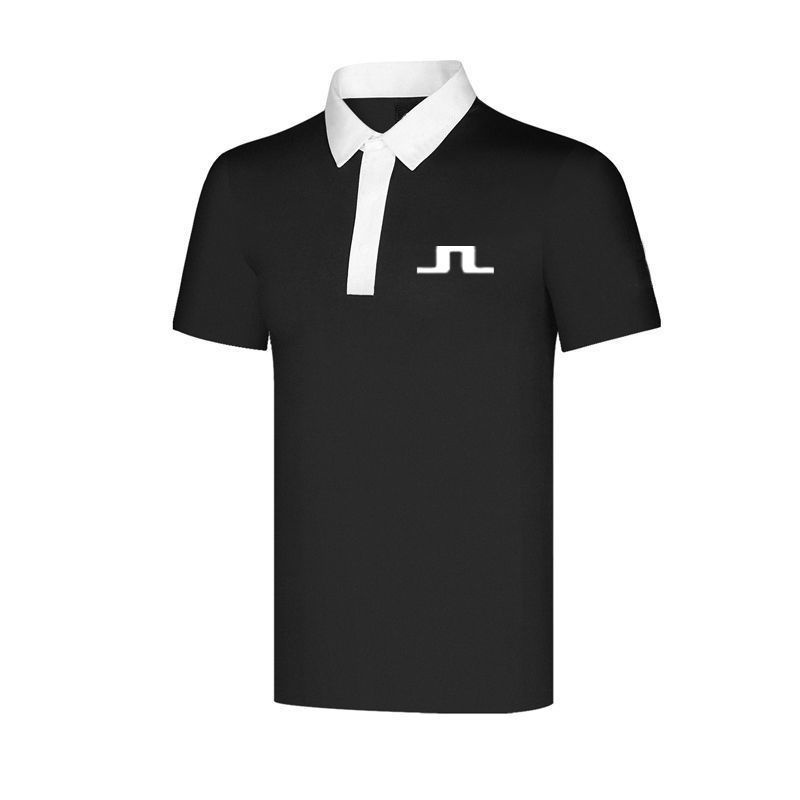 เสื้อโปโลแขนสั้น-ทรงหลวม-ระบายอากาศได้ดี-แฟชั่นฤดูร้อน-สําหรับผู้ชาย