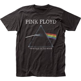 เสื้อยืด พิมพ์ลาย Pink Floyd Distressed Dark Side Of The Moon สําหรับผู้ชาย_01