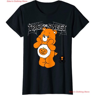 ขายEdens Clothing Store New Care Bears Trick Or Sweet Bear T-Shirt เสื้อยืดพิมพ์ลาย（S-5XL）