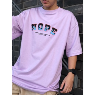 เสื้อยืด Oversize ลาย NopeS-5XL