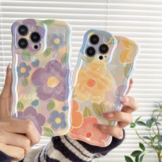 เคสโทรศัพท์มือถือ TPU กันกระแทก ลายภาพวาดสีน้ํามัน รูปดอกไม้ สําหรับ Apple IPhone 14 Pro Max 13 Pro Max 12 Pro Max 11 Pro Max