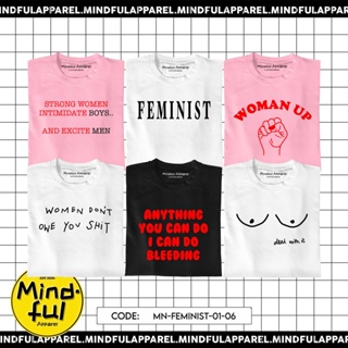 MINIMAL FEMINIST GRAPHIC TEES PRINTS | MINDFUL APPAREL T-SHIRTS_02