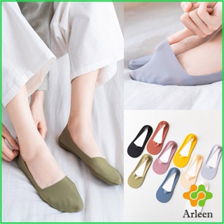 Arleen ถุงเท้าคัชชูแฟชั่นฤดูร้อน สีสันน่ารัก สําหรับสุภาพสตรี จํานวน Boat socks