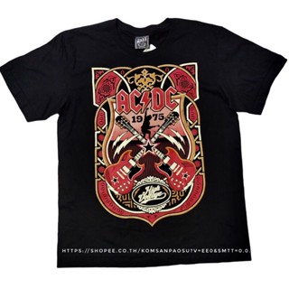 [S-5XL] เสื้อวง AC/DC เสื้อยืดวง ACDC เสื้อวงร็อค acdc