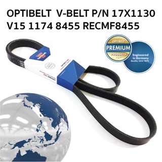 OPTIBELT  V-BELT P/N 17X1130 V15 1174 8455 RECMF8455 5455