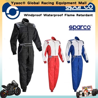 สินค้า Yyaoc® sparco kart racing suit การฝึกอบรมการแข่งรถ F1 racing suit OMP one-piece racing suit car test drive suit kart drift off-road drift spot