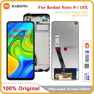 อะไหล่หน้าจอ LCD 6.53 นิ้ว สําหรับ Xiaomi Redmi Note 9 Redmi 10X 4G LCD M2003J15SG Display M2003J15SC