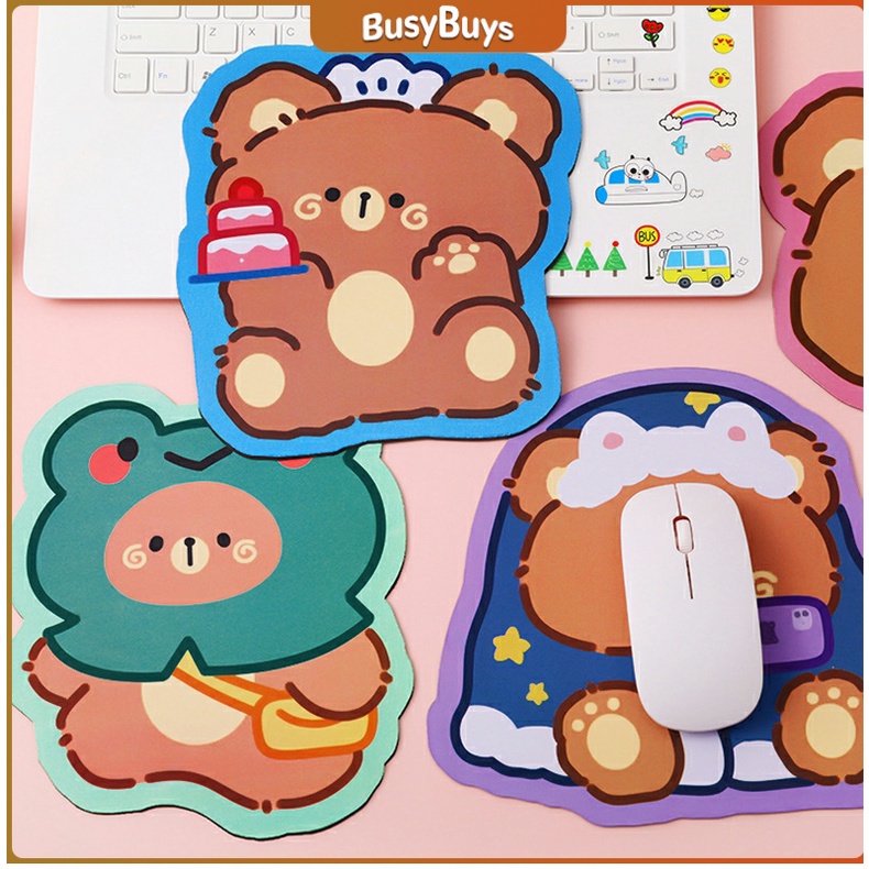 b-b-แผ่นรองเมาส์ลายการ์ตูน-น่ารัก-อุปกรณ์คอมพิวเตอร์-cartoon-mouse-pad