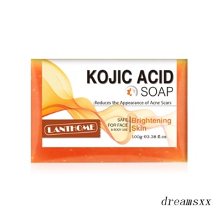 dream 100g Kojic Acid Soap for Dark Spots Skin Brightening Even Skin Tone Shower Soap