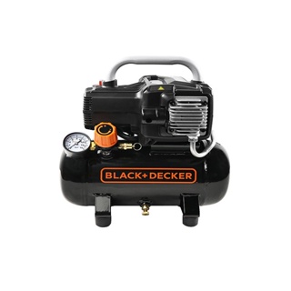 [ราคาถูก]👨‍🔧 BLACK&amp;DECKER BD195/6-NK ปั๊มลม Oil free 1.5HP ถัง 6 ลิตร