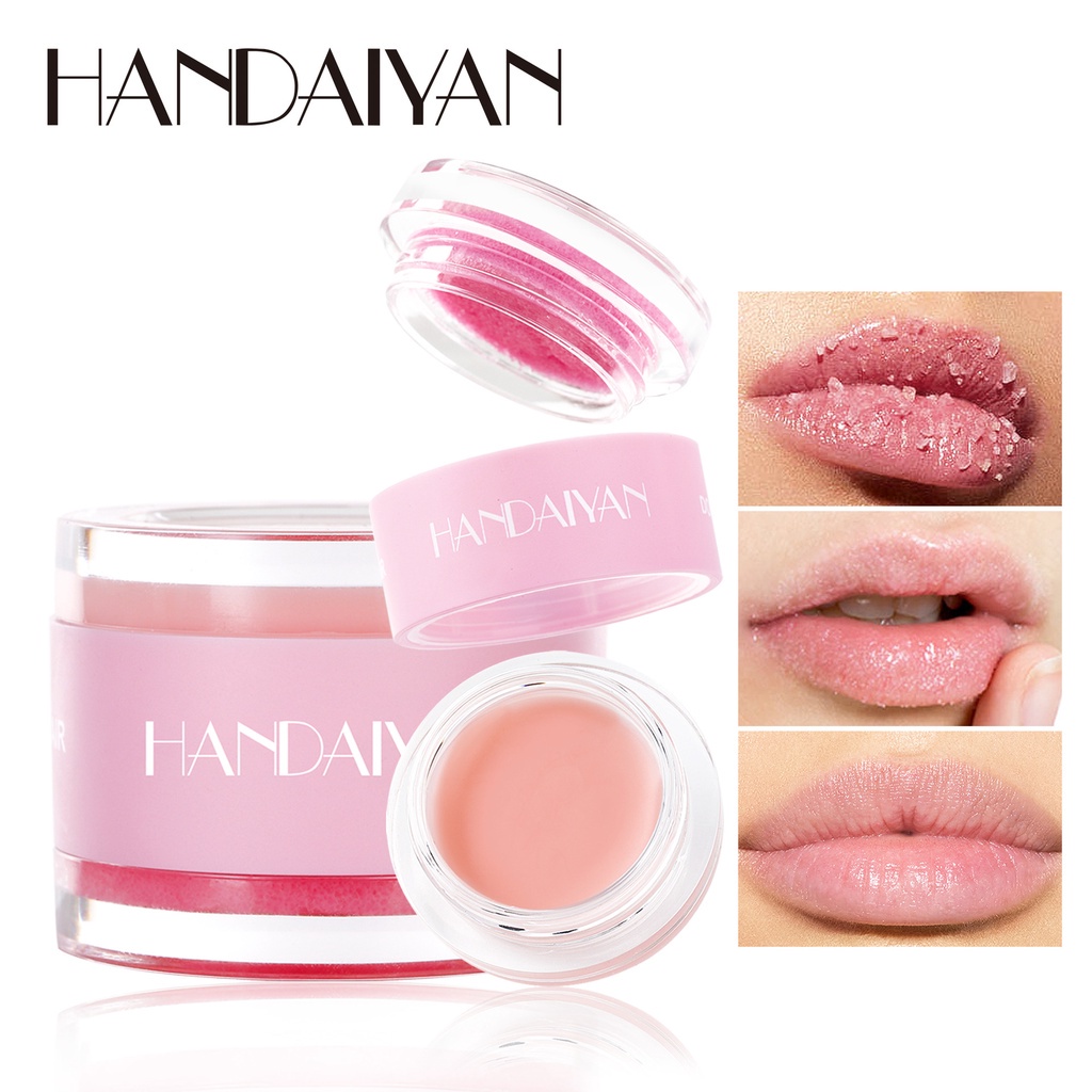 handaiyan-2-in-1-สครับ-ลิปฟิล์ม-ชุ่มชื้น-และชุ่มชื้น-ลิปสติก-ซ่อมแซม-ขัดผิว-ขัดริมฝีปาก