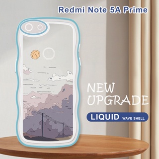 สําหรับ Redmi Note 10 5G 8 9 Pro 9S Note 5A Prime เคสโทรศัพท์มือถือแบบนิ่ม กันกระแทก ลายการ์ตูนทิวทัศน์สวยงาม สร้างสรรค์ แฟชั่น