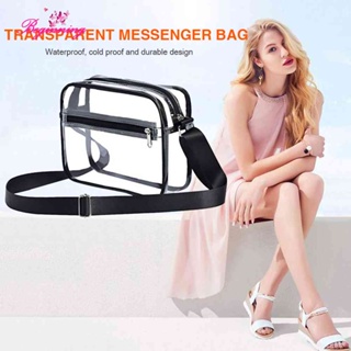 ✿ beginning ✿ Fashion Bags for Women Waterproof PVC Clear Clutch Luxury Designer Handbags Zipper Small Stadium Approved
